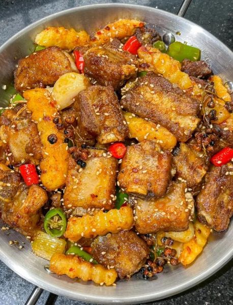 麻辣排骨怎么做_正宗川味麻辣排骨的做法