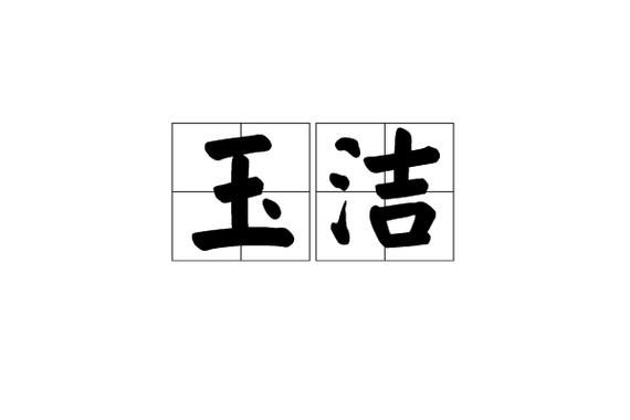 玉洁取自哪些词语_玉洁成语出处与含义
