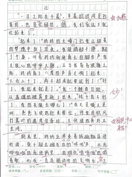 忙时描写词语有哪些_如何用在作文里