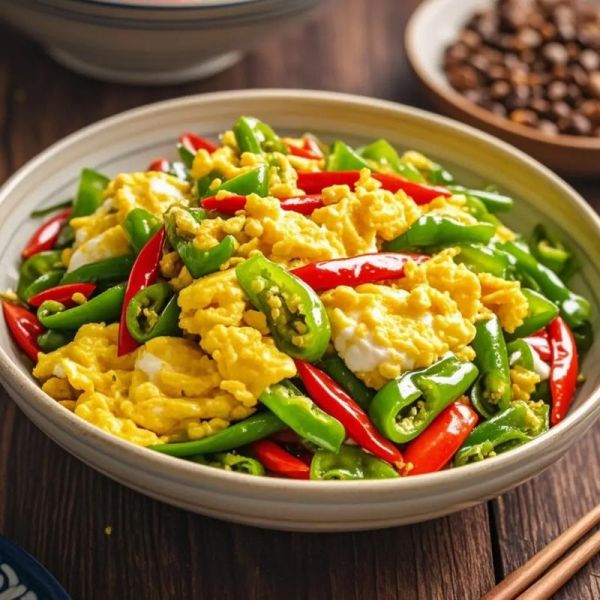 辣椒炒鸡蛋怎么做_辣椒炒鸡蛋先炒什么