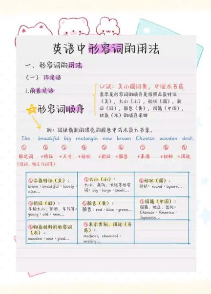 形容词语词语是什么_有哪些常见用法