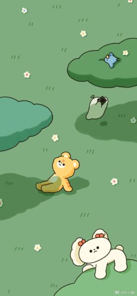 手机壁纸卡通可爱哪里找_如何设置不模糊