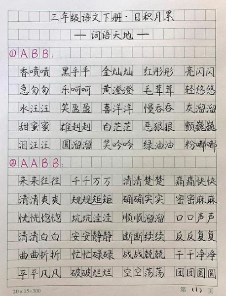 甩一甩的词语怎么仿写_有哪些类似甩一甩的叠词