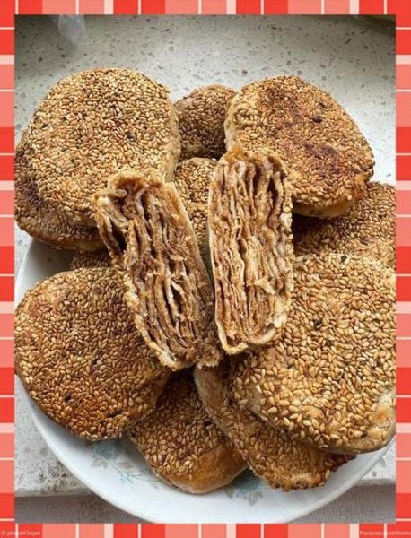 麻酱烧饼怎么做_麻酱烧饼为什么分层