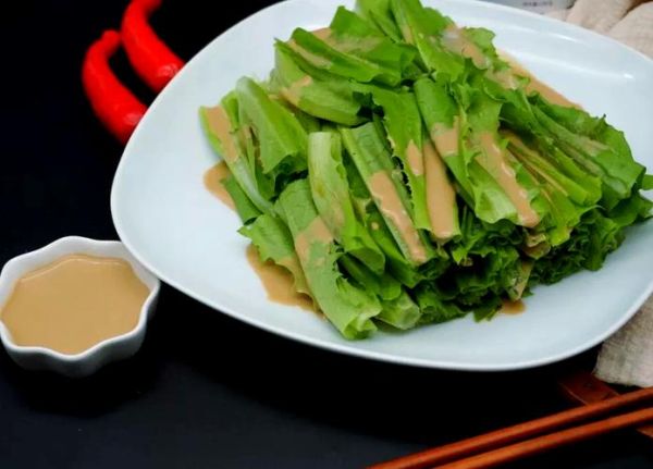 麻酱油麦菜怎么做_油麦菜麻酱怎么调好吃