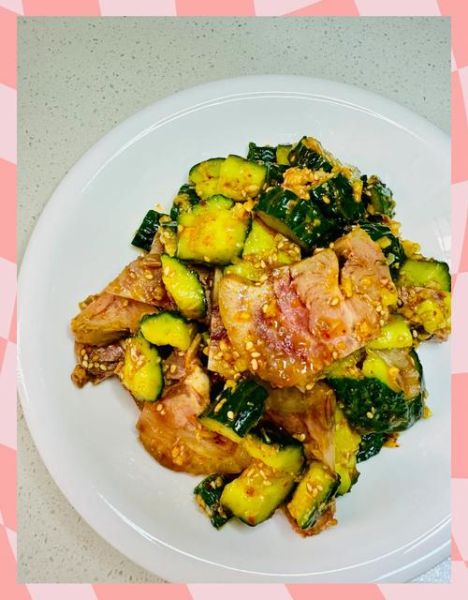 猪头肉拌黄瓜怎么做_猪头肉拌黄瓜的家常做法