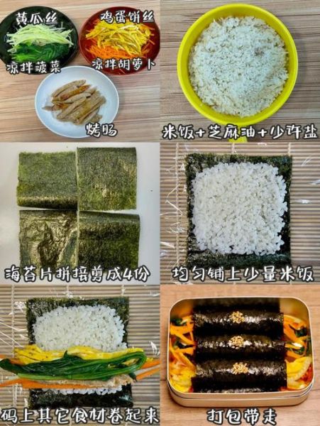 紫菜包饭怎么做_紫菜包饭的做法步骤