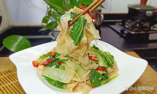 炒豆皮的家常做法_豆皮怎么炒才好吃