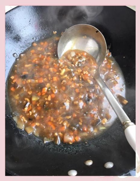 打卤面怎么做_正宗打卤面卤汁配方