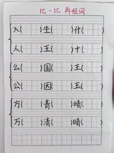 形状类似的词语有哪些_如何区分形状相近的汉字