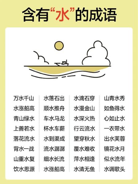 水的励志词语有哪些_如何用水激励自己