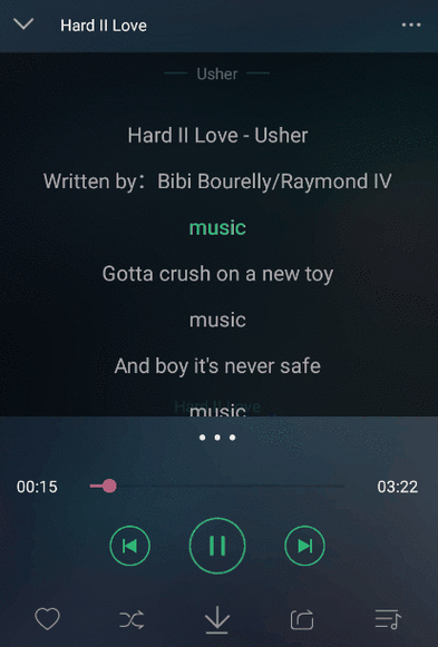 QQ音乐歌词怎么显示在桌面_手机桌面歌词设置方法