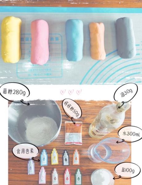 橡皮泥怎么做_自制橡皮泥配方