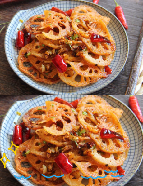 麻辣藕片怎么做才脆_家常麻辣藕片做法