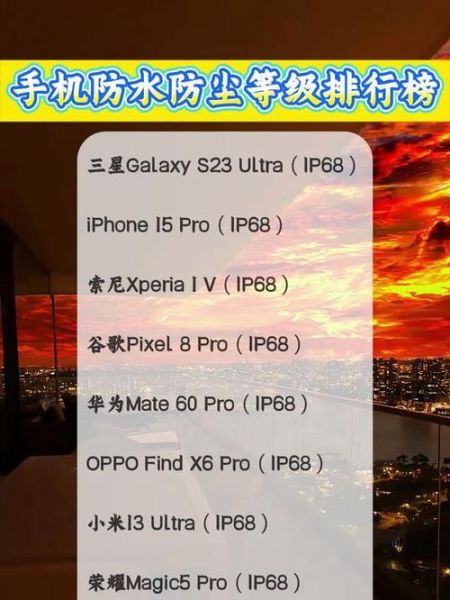 苹果手机防水吗_防水等级是多少