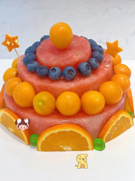 西瓜蛋糕怎么做_西瓜蛋糕需要烤吗