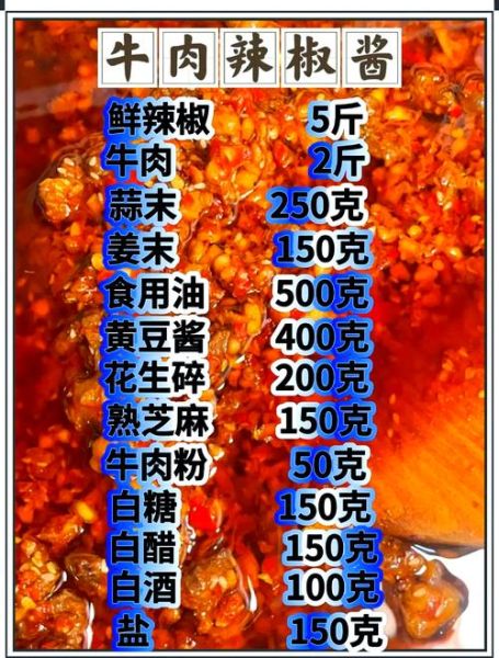 辣椒牛肉酱怎么做_家常做法步骤详解