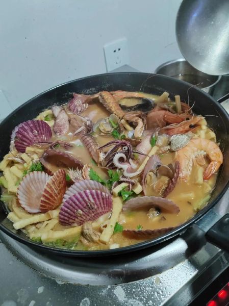 海鲜烩饼怎么做_海鲜烩饼的家常做法