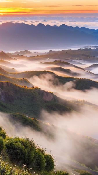 早上江面雾蒙蒙的怎么形容_江面晨雾用什么词语