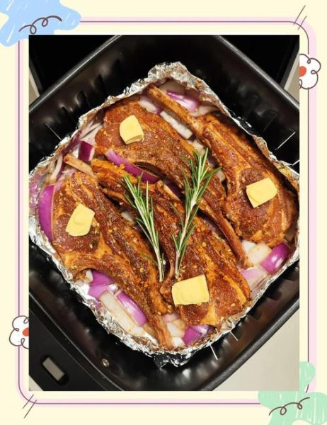 空气炸锅烤羊肉怎么做_烤多久才外焦里嫩