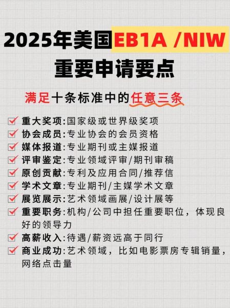 科技移民条件_如何申请美国EB1A杰出人才移民