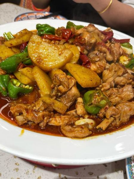 大盘鸡的家常做法_大盘鸡怎么做好吃