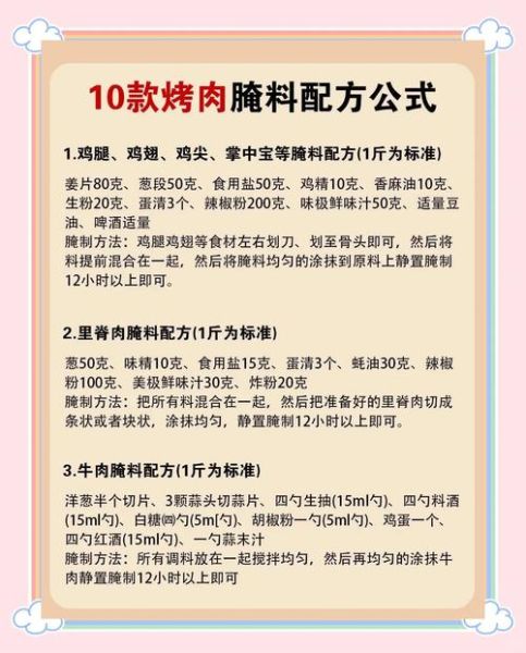 烧烤怎么腌制才入味_烧烤配料有哪些
