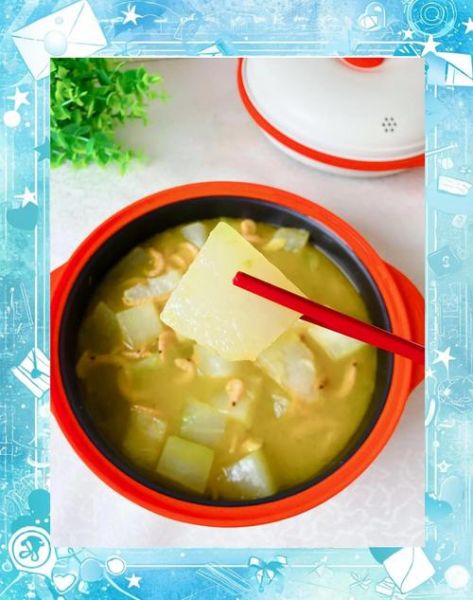 冬瓜海米汤怎么做_冬瓜海米汤的家常做法