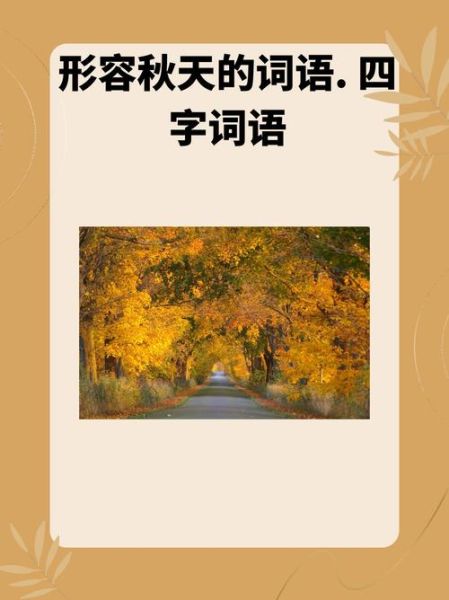 落叶的秋词语有哪些_如何描写落叶的秋