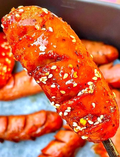 烤肠的做法_空气炸锅烤肠需要几分钟