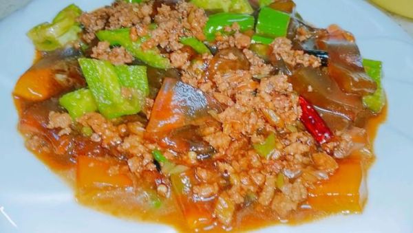 粉皮靠肉怎么做_粉皮靠肉的家常做法