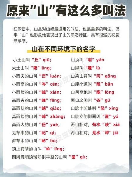 大山怎么形容_形容大山改变的词语有哪些