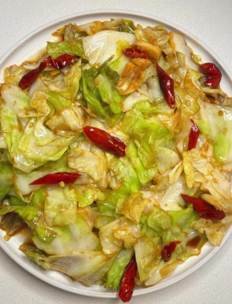 素炒包菜怎么炒好吃_家常包菜做法步骤