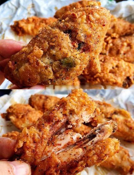 炸鸡翅的家常做法_怎样炸出外酥里嫩