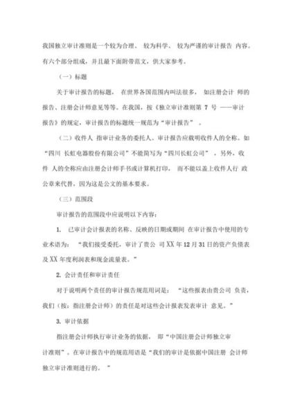 移民审计报告怎么写_移民审计报告模板