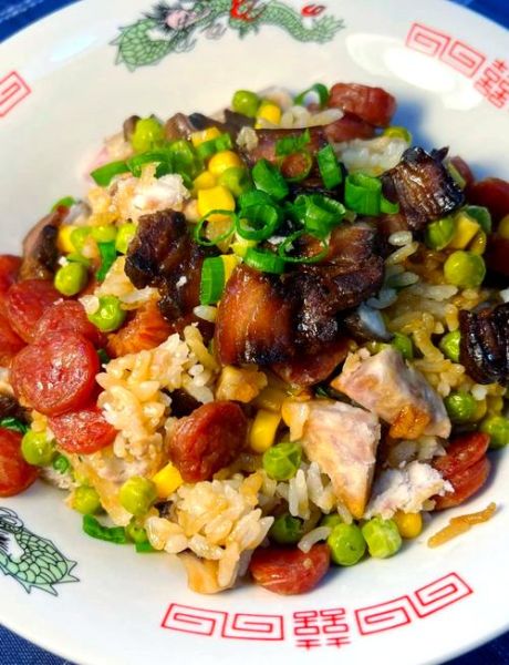 腊味饭电饭煲做法_腊味饭怎么做才香