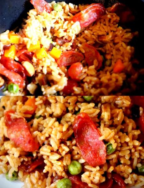 腊味饭电饭煲做法_腊味饭怎么做才香