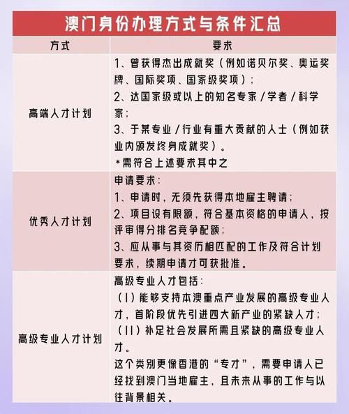亲属移民澳门条件_如何办理澳门亲属移民