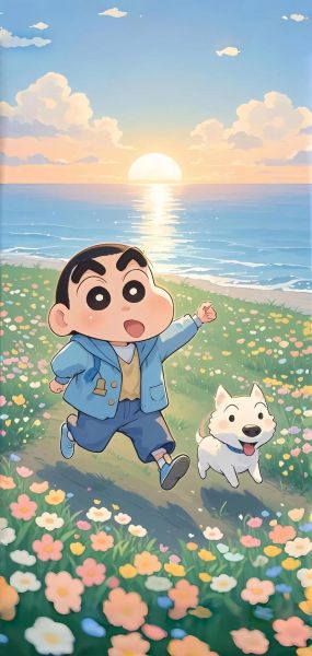 蜡笔小新手机壁纸哪里下载_如何设置高清无水印