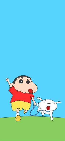 蜡笔小新手机壁纸哪里下载_如何设置高清无水印