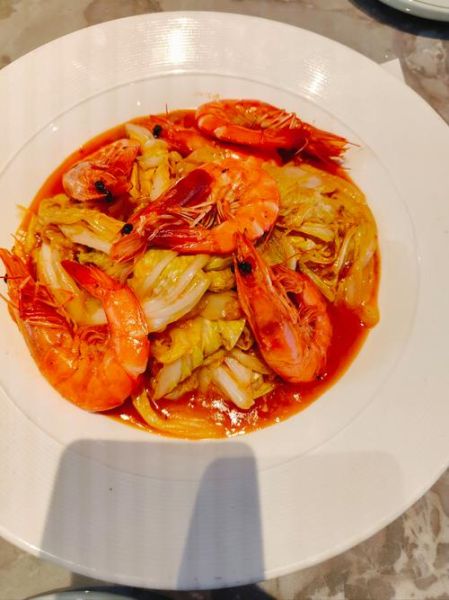 大虾炒白菜怎么做_大虾炒白菜的家常做法