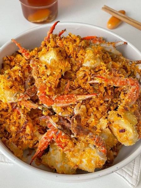 避风塘炒蟹怎么做_正宗港式做法