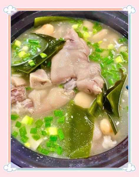 猪蹄海带汤怎么做_海带汤去腥技巧