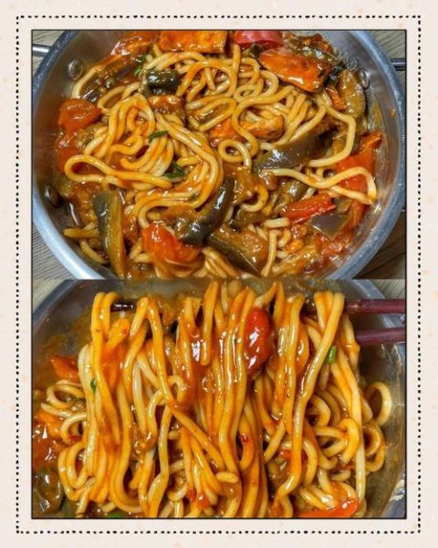 茄子焖面怎么做_茄子焖面家常做法