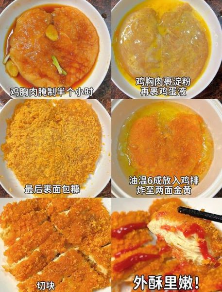 鸡排的家常做法_怎样炸出外酥里嫩的口感