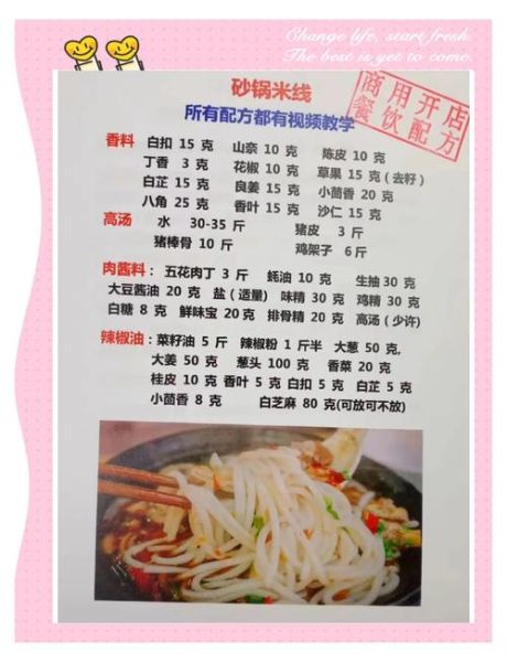 砂锅米线怎么做_砂锅米线配方比例