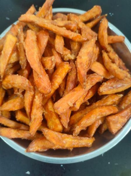 红薯条怎么炸才脆_红薯条的做法家庭版