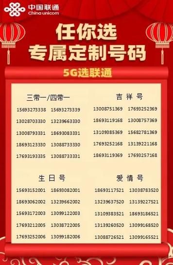 中国联通手机号怎么选号_联通靓号申请流程