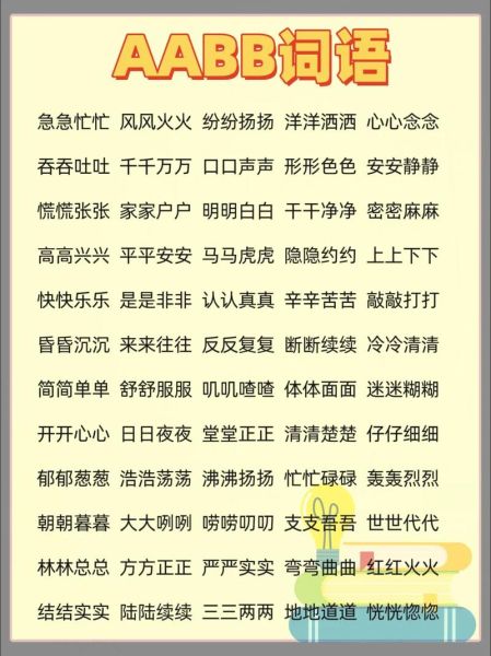 笑aabb词语有哪些_如何巧妙运用