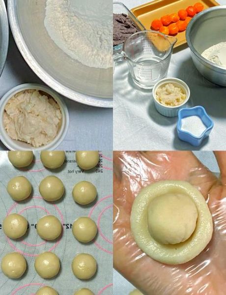 蛋黄酥怎么做_蛋黄酥酥皮配方